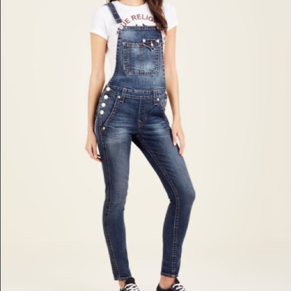 True Religion Overalls